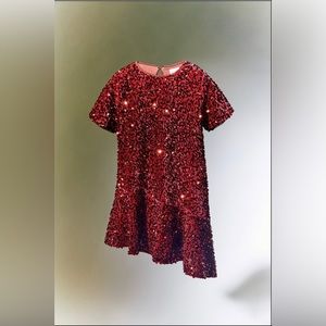 NWT ZARA KIDS/SEQUIN DRESS